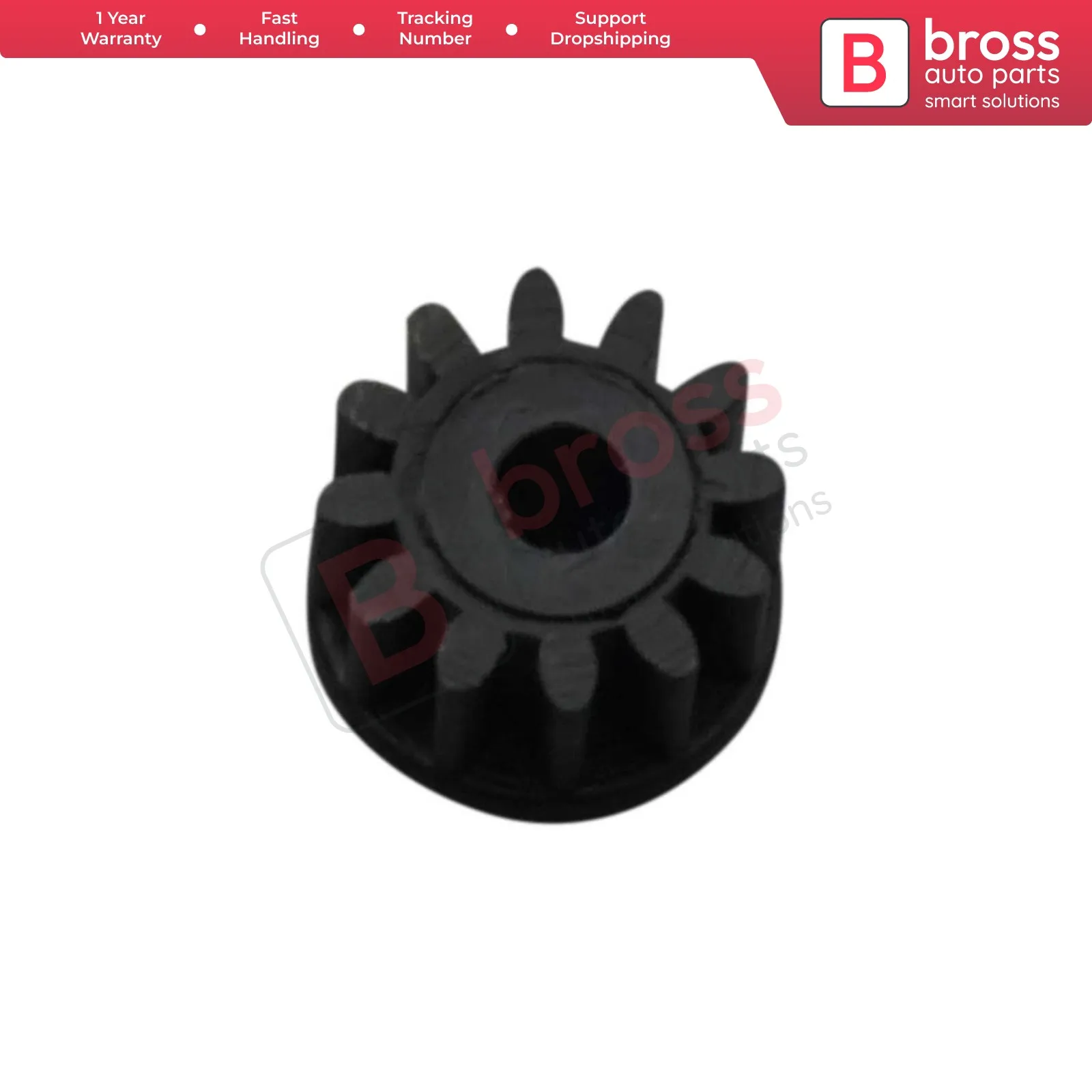 Bross Auto Parts V1BGE512  Speedometer Cluster Tacho E1 12-Tooth Odometer Gear For BMW E28 E24 E30 Made in Turkey