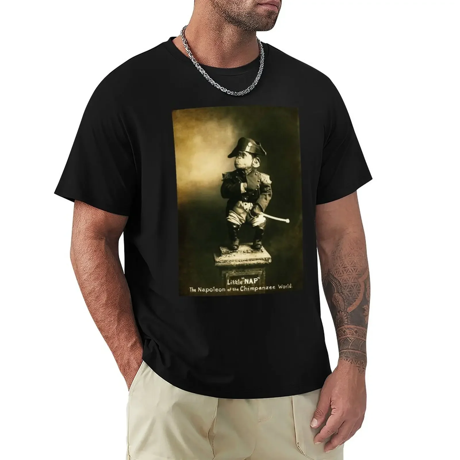 

Little Nap The Napoleon of the Chimpanzee World! T-Shirt sports fans vintage mens t shirts