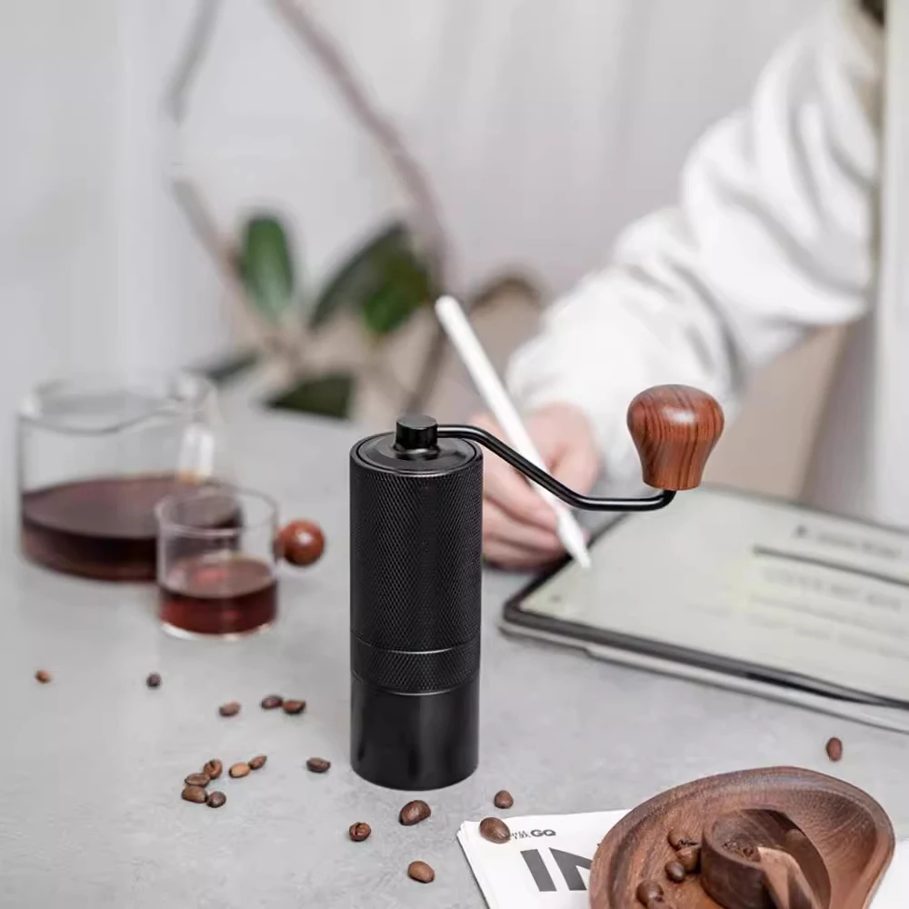 Coffee Grinder Manual 7 /5 Core Bean Coffee Grinder Espresso Portable External Adjustable Household Turkish Coffee Grinder 1