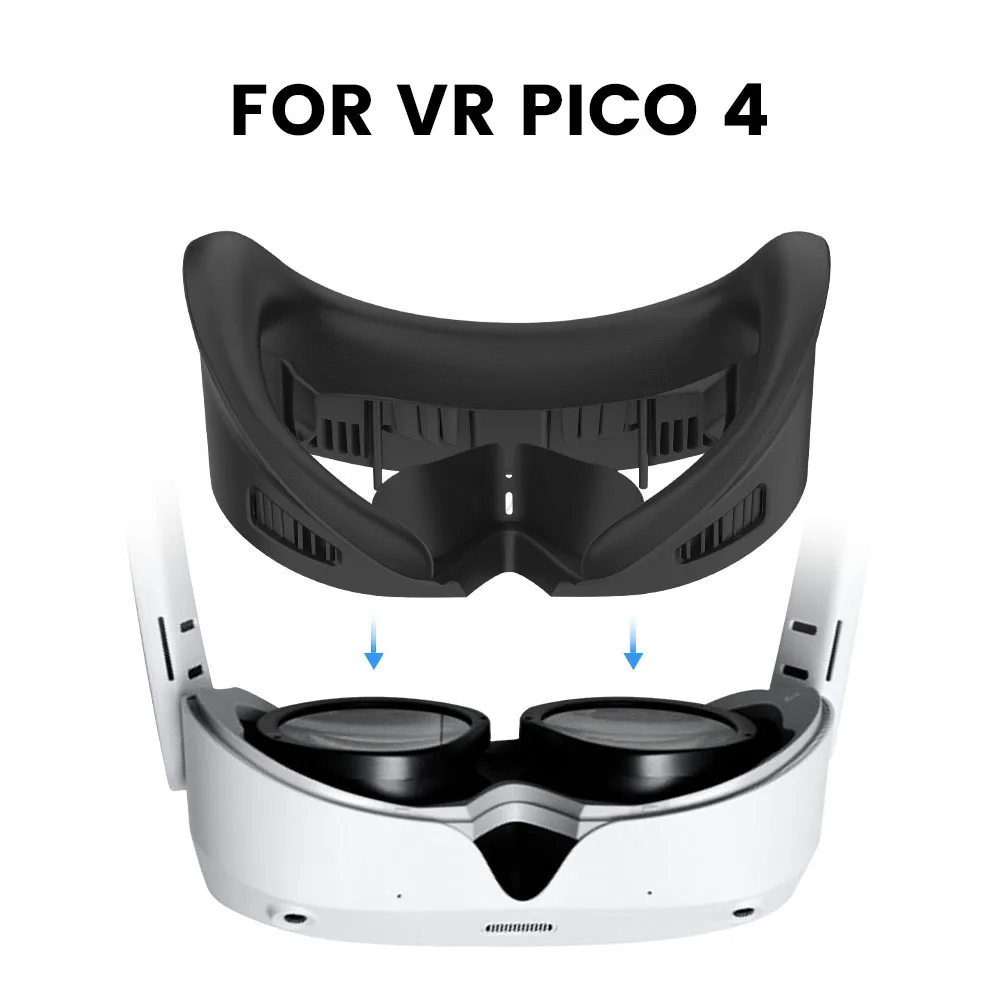 Interfaccia VR per il Visore Pico 4: Staffa, Spugna e Face Pad Lavabile a Prova di Sudore per un Comfort Esteso - Accessori Cover Viso 110