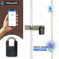 IP67 TTLock Bluetooth APP Smart Padlock Fingerprint Lock Keyless Mini Bag with Aleax Google Home Electronic Door Lock - Image 2