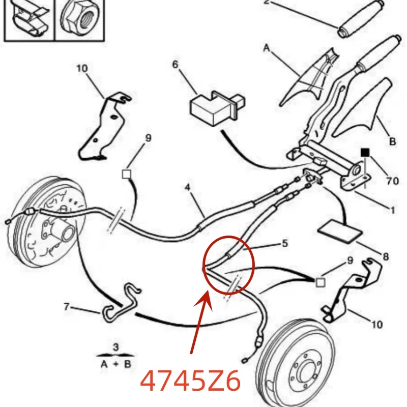 Ʈο Xsara Picasso  극ũ ̺, 9643731980 4745Z6 4745W1 N68 ABS 극ũ  ڵ 극ũ 