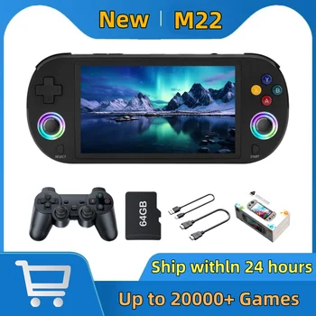 New 128GB M22 Pro Portable Pocket Retro Handheld Video Game Console 1