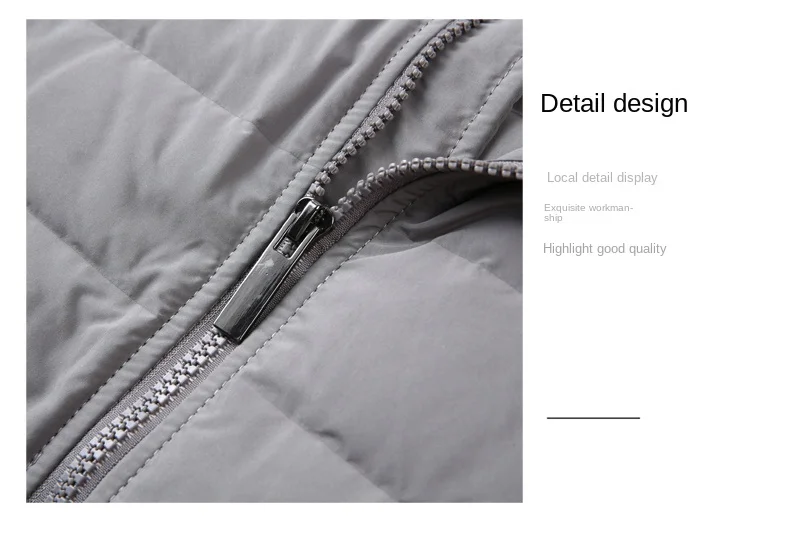 PlatiNum Down Jacket Hood Detail
