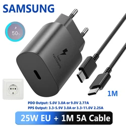 SAMSUNG 25W USB - C Fast Charging Adapter - EU with 1m cable