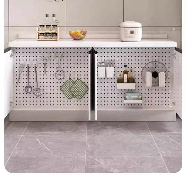 ตู้ครัวสไตล์นอร์ดิกที่สร้างสรรค์ ทันสมัย ทำจากไม้เนื้อแข็ง ท็อปเคาน์เตอร์หินอ่อน อ่างล้างจานสแตนเลส พร้อมแท่นวางอุปกรณ์ เฟอร์นิเจอร์สำหรับบ้าน FYKC 5