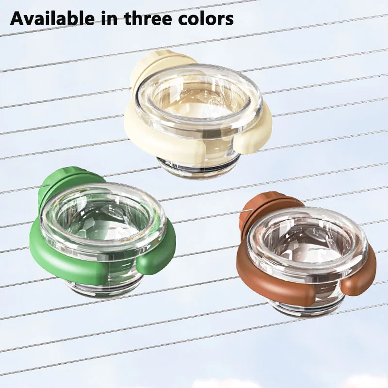 PARKER New wall-mounted bird feeder transparent removable bird water bowl parrots pet birds feeding bowl