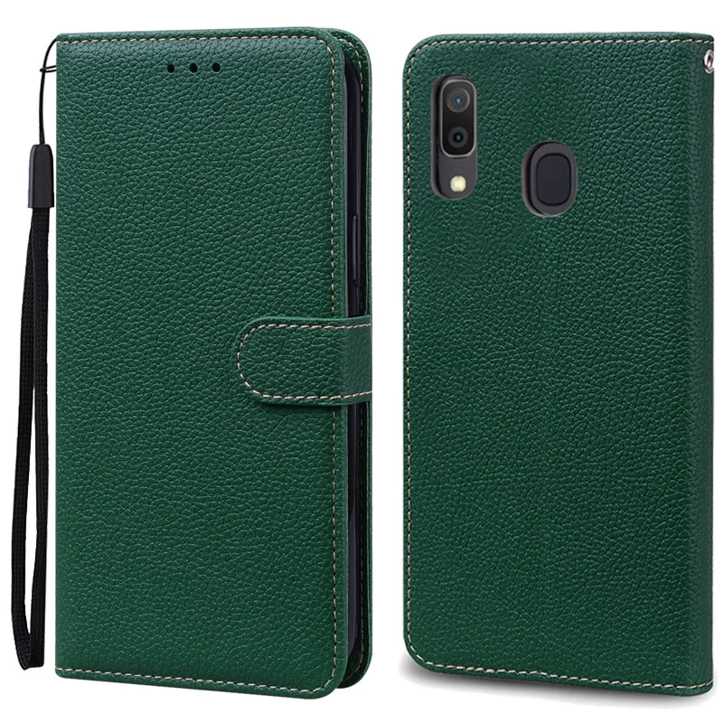 Leather Wallet Flip Case for Samsung Galaxy A40 - Stylish and Protective Cover