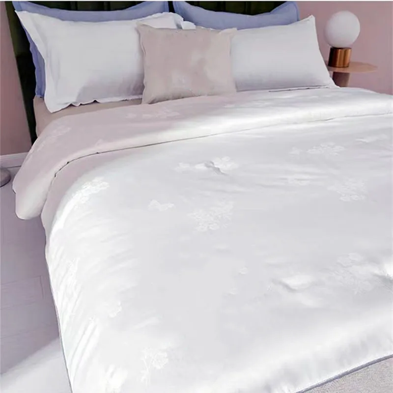 100 Mulberry Silk Comforter Twin Queen Size Four Season Quilt Summer