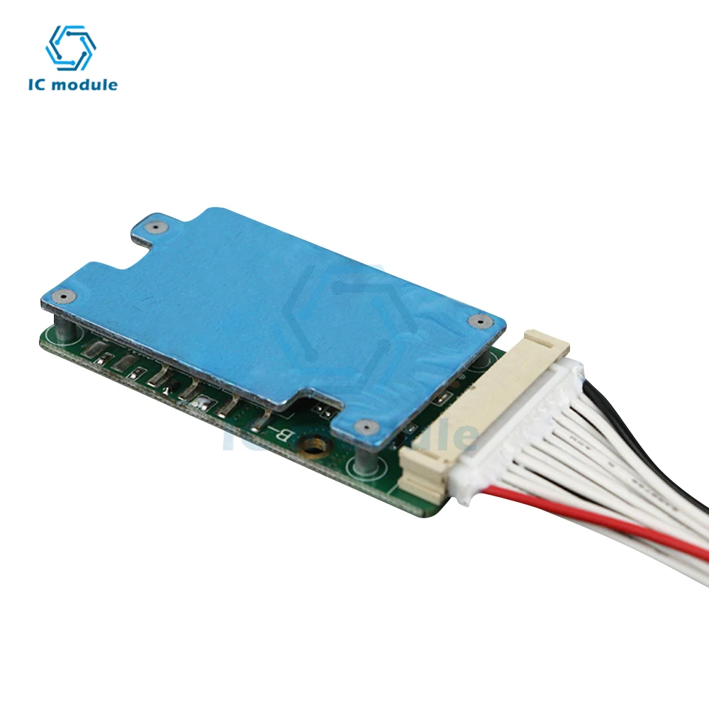 

BMS 13S 48V 15A 20A 18650 Charge PCB Lithium Battery Protection Board Common Port/Separate Port For Electric Vehicle Bike