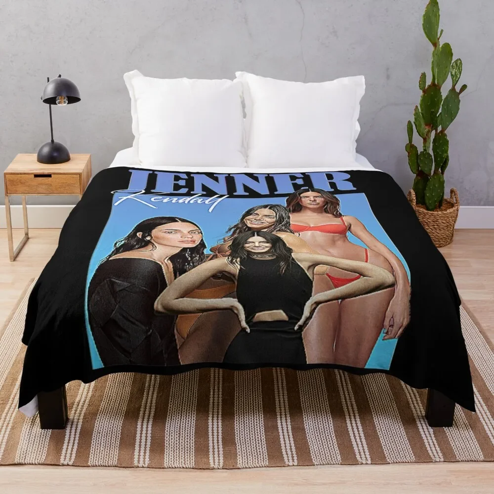 

Kendall Jenner Throw Blanket Personalized Gift Blanket Luxury