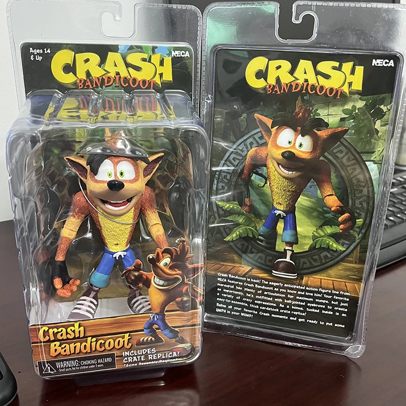 Фигурка Crash Bandicoot NECA 6 дюймов | AliExpress