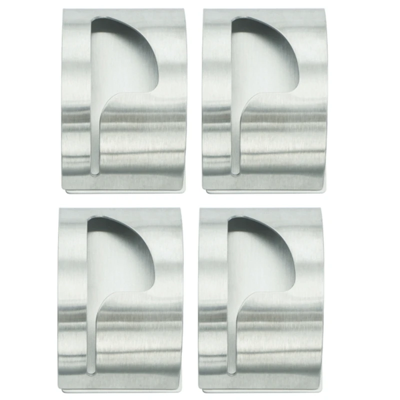 

Strong Self Adhesive Towel Holder Towel Rack Stainless Steel Coat Hook Eruopan Bathroom Accessories, 4PCS