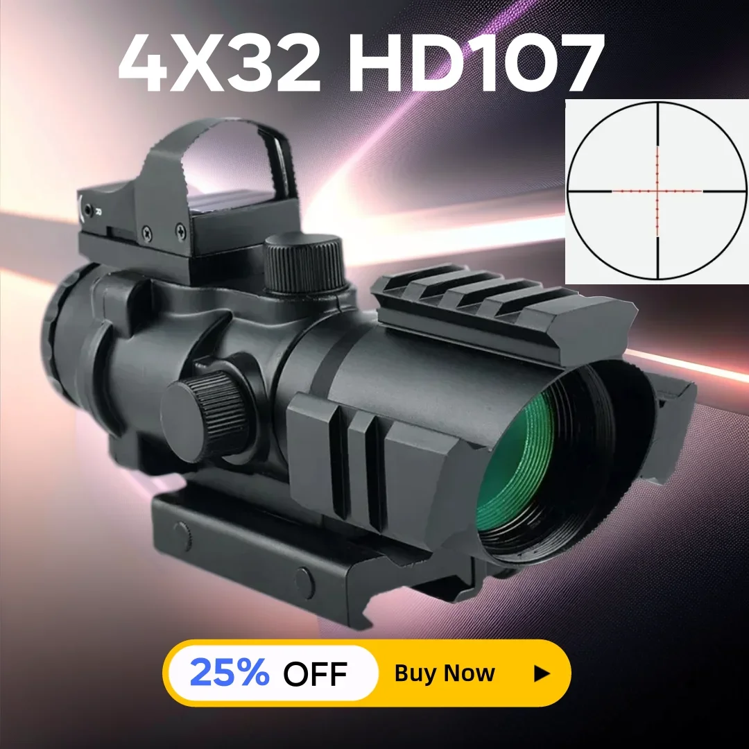 TacticalOpticsScopeReflexRedDotSightOutdoorSnipeAirsoftAir