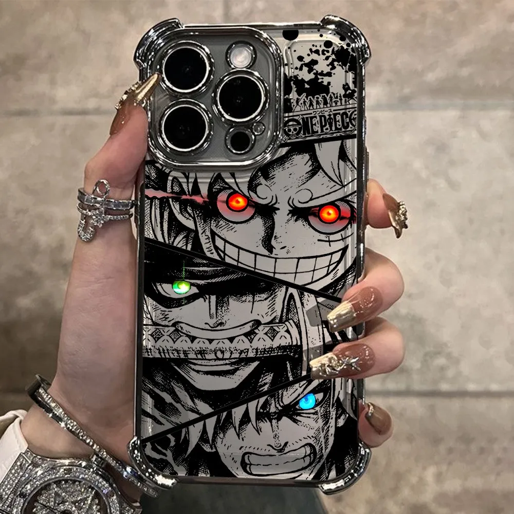 Anime Hot Pieces Plating Phone Case