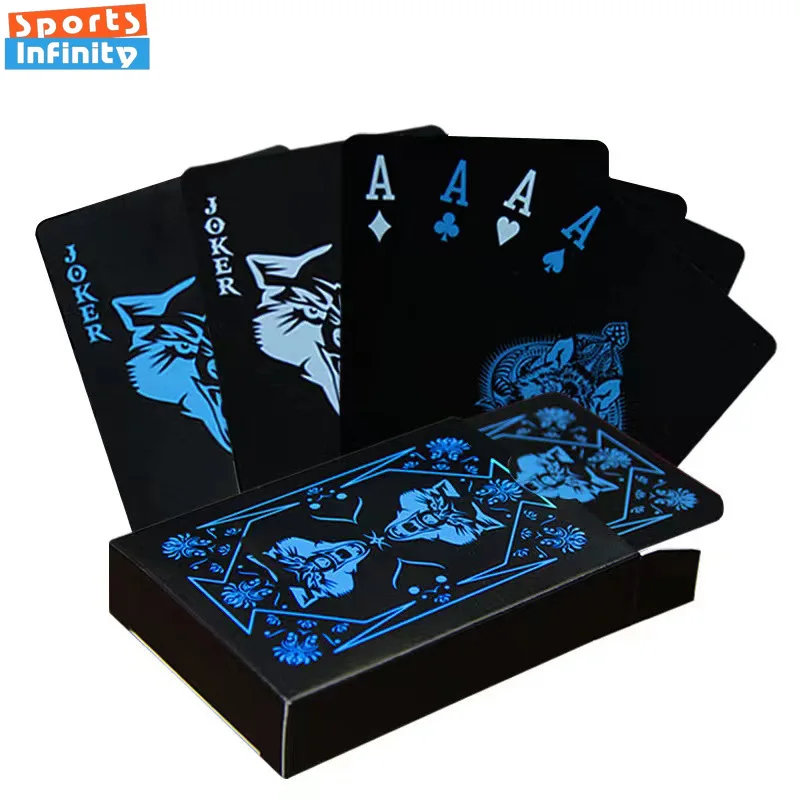 Carte Da Poker Impermeabili In Pvc Magic Box-Packed Plastic Playing Cards Set Deck Poker Classic Magic Tricks Tool Deck Of Cards