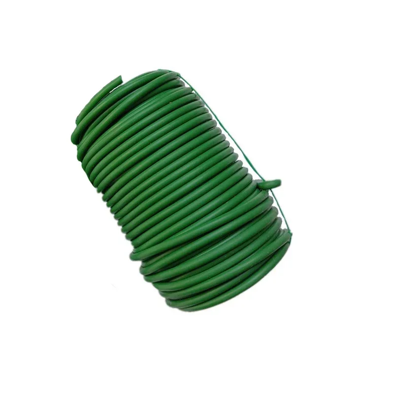 Decoroca Fascette Flessibili Da Giardino (2 Pezzi, 160 Cm X 0,4 Cm) - Morbide E Riutilizzabili Per Legare Piante Rampicanti, Viti, Steli - Colore Nero - 2