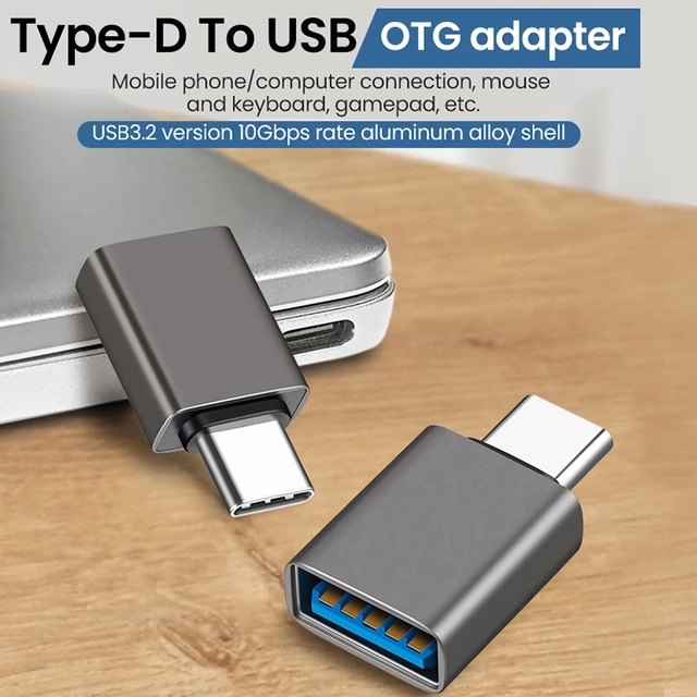 Baseus USB To Type C OTG Adapter USB USB-C Male To Micro USB Type-c Female  Converter For Macbook Samsung S20 USBC OTG Connector