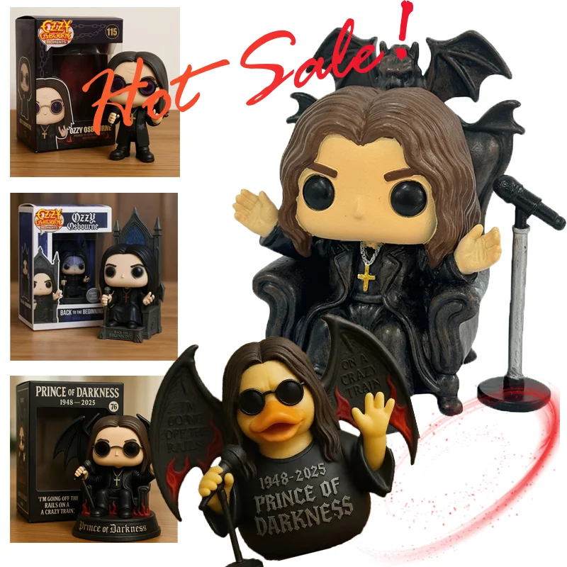 2025 For Ozzy Osbourne Figure Thank You Ozzy The Final Show Back To The Beginning Farewell Show 2025 Figurine Desk Decorations 5