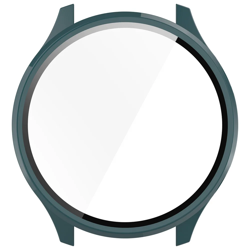 Enhanced 2-in-1 Protective Watch Shell with Tempered Glass Screen Protector