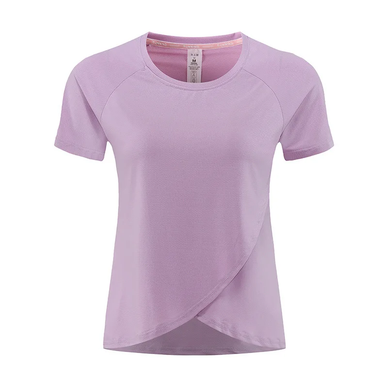 

Summer New Outdoor Sports Running Tennis T Shirts Quick Dry Breathable Short Sleeve Fashions Simplicity Slim Tennis Shirts Women