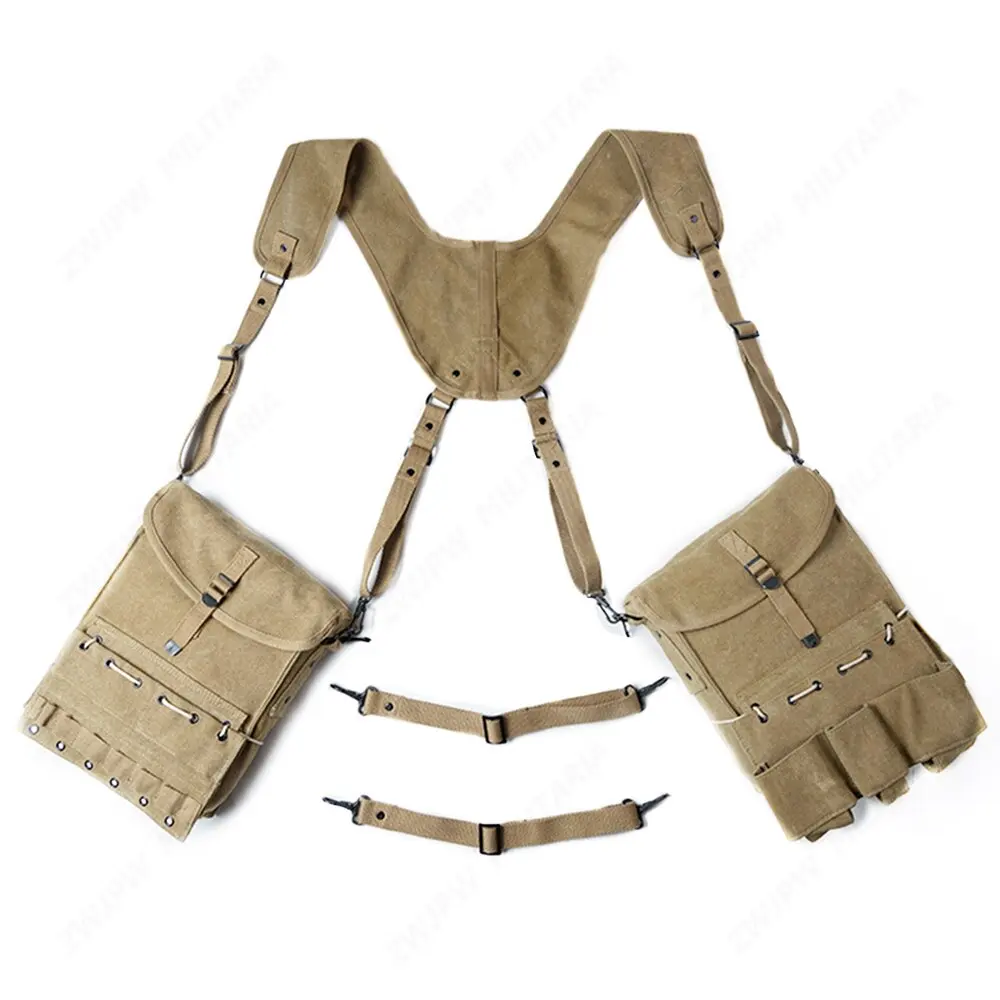 Hacksaw Ridge WWII US Army Medic Soldier Equipment Set-Bag-Belt-Strap US10719