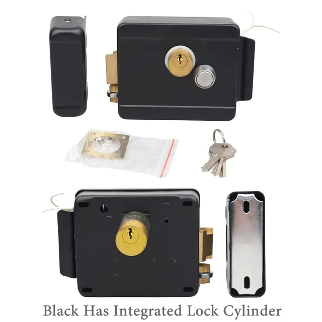 Brand New Electronic Magnetic Door Lock lectric Control Lock For 12V DC Access Control System Video Intercom Door Phone System 5