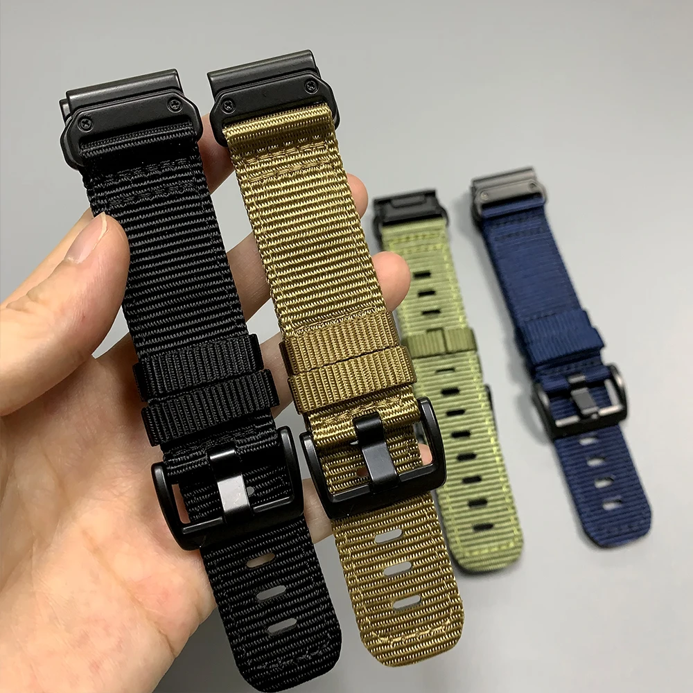 Nylon Sports QuickFit Braided Watch Strap - 22mm/26mm
