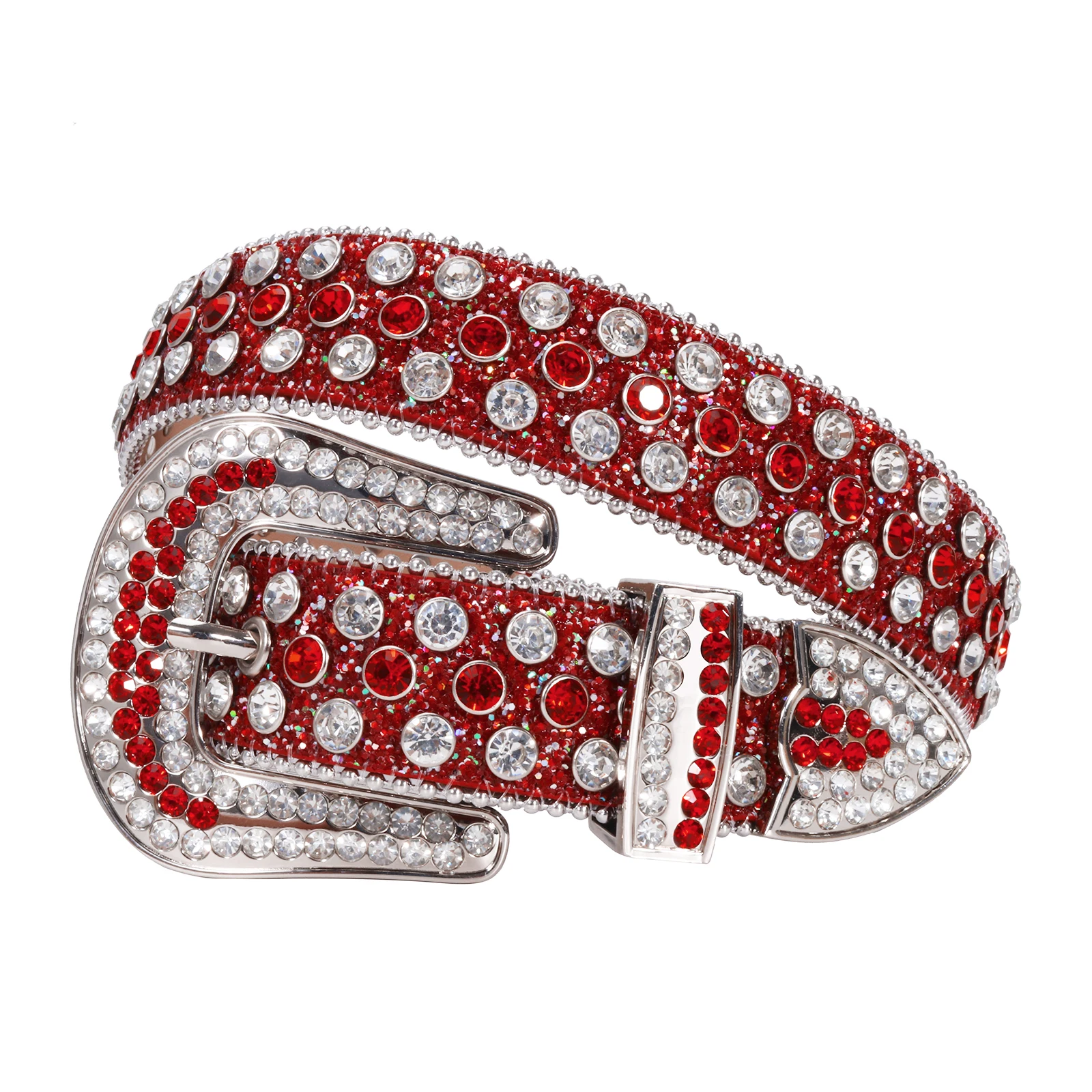  Haitpant Luxury Rhinestones Belt Cowboy Belts For Women Man  Crystal Designer Diamond Studded Belt : Clothing, Shoes & Jewelry