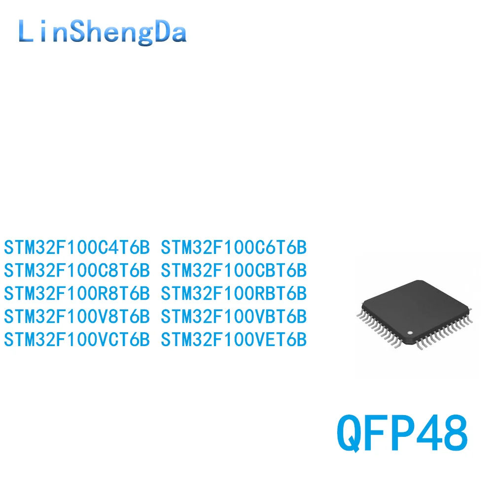 

10 шт. STM32F100C8T6B CBT6B C4/C6/R8T6 VBT6 V8T6 VET6B VCT6 RBT6B