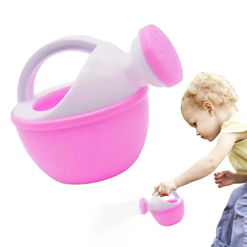 1pcs Random Color Baby Bath Toy Plastic Watering Can Watering Pot Beach Toy Play Sand Shower Bath Toy For Children Kids Gift