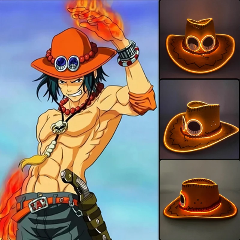 Anime-Inspired Orange Cosplay Hat with Funny Big Eyes – Perfect