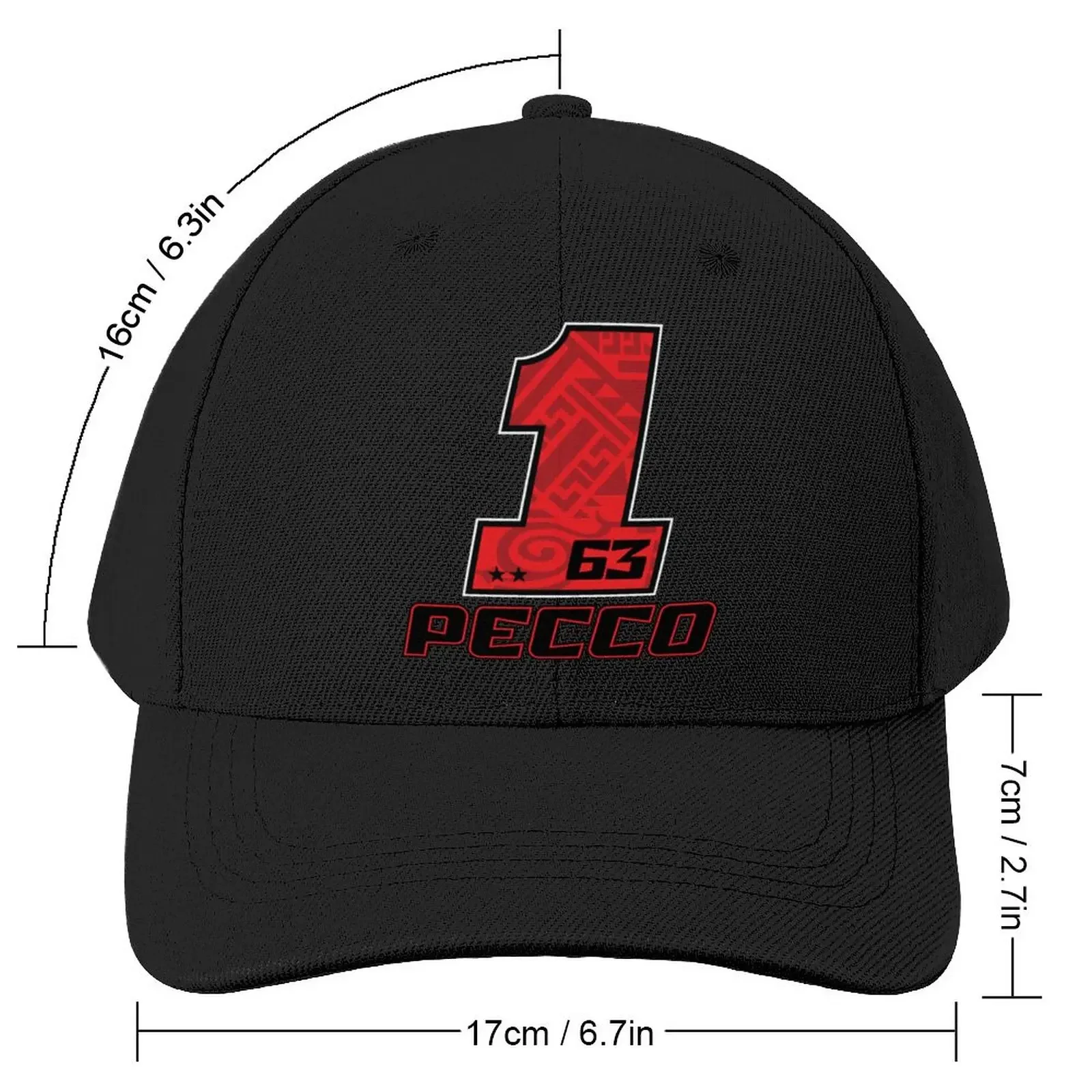 Francesco Pecco Bagnaia Number 1 2023 Baseball Cap fashion Vintage Men'S Hats Women'S 2