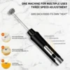 saengQ Milk Frother Handheld Foamer Coffee Maker Egg Beater Cappuccino Stirrer Mini Portable Blender Kitchen Whisk Tool 2