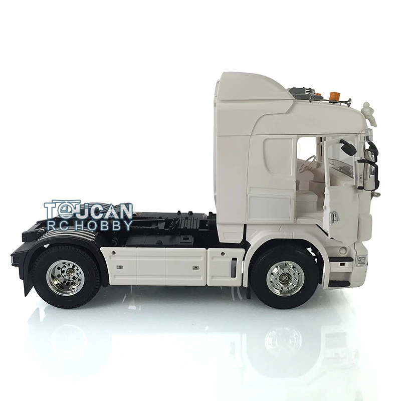 TOUCAN RC 1/14 RC 트랙터 전기 트럭, 원격 제어 자동차, 스포트라이트 후크 에어컨 장난감, 성인용 THZH0980, 4*2