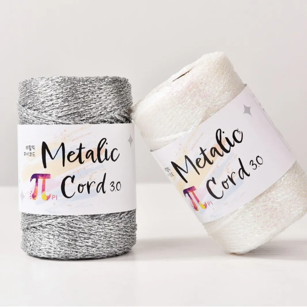 Premium Silver Hollow Metallic Cord for DIY Crafts and Gift Wrapping - 3mm x 100m, 3-Strand Shimmering Thread