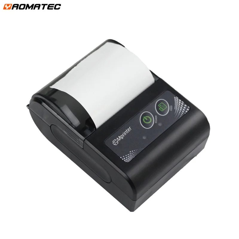 

The Cheapest 2inch Portable Thermal Printer Blue Tooth USB Device YMZ-P10