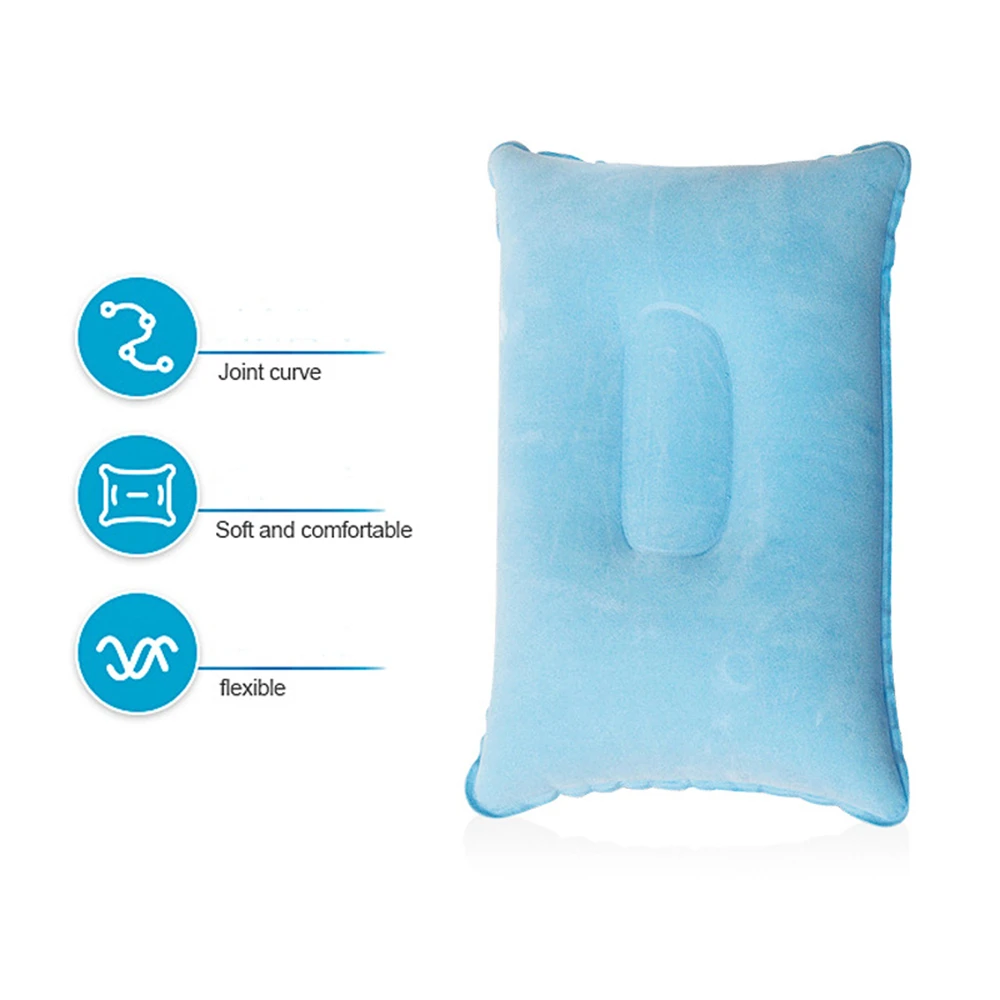 The Wild Medium Folding Outdoor Travel Sleep Pillow Portable Camping Tent Inflatable Pillow Airplane Comfort Sleep