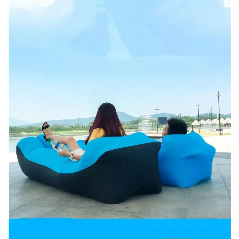 Inflatable Sofa Lazy Sofa Outdoor Portable Picnic Camping Beach Festival Inflatable Lazy Mattress
