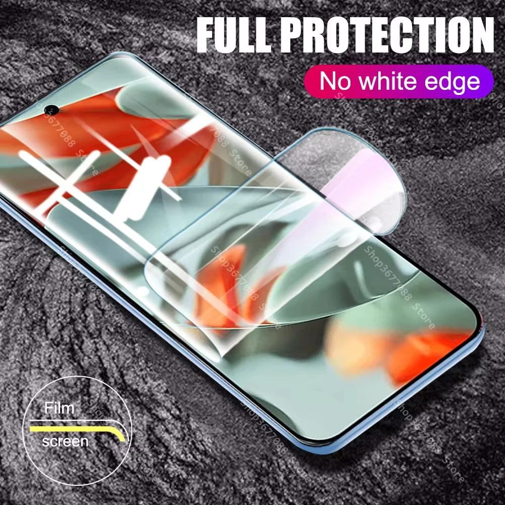 5-Pack Hydrogel Screen Protector Film