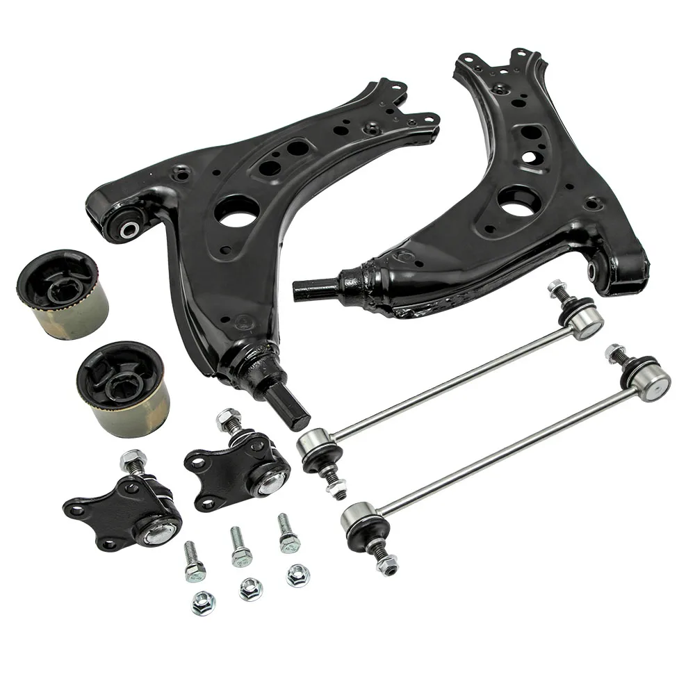 

Front Suspension Arms Set for Seat Skoda VW Polo 6Q0407151L Wishbone for Seat Ibiza 4 Skoda Fabia 6Y for Fox Polo 9N lower