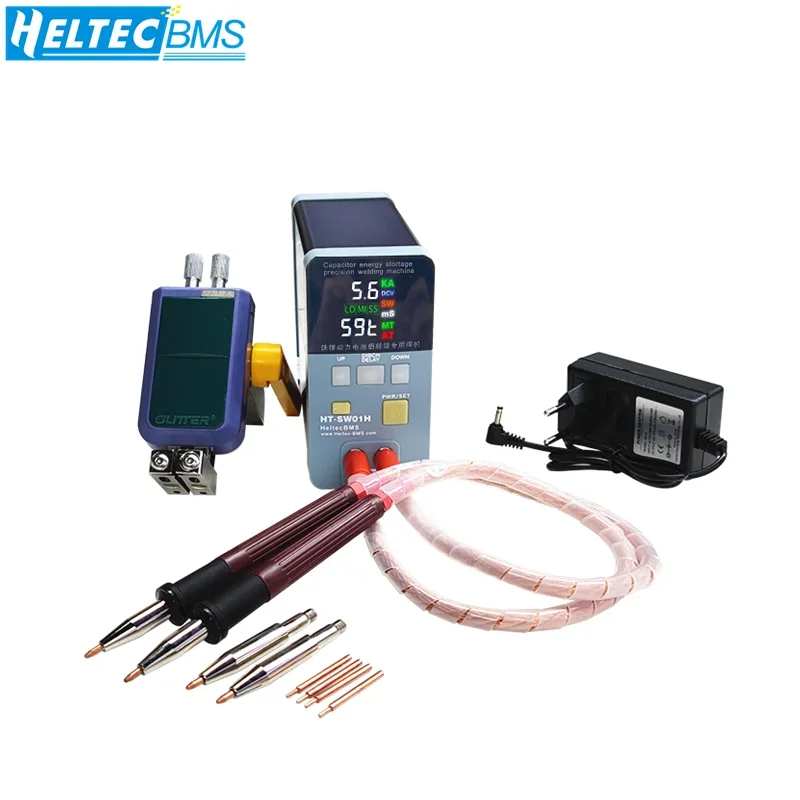 HT-SW01H  Lithium Battery Spot Welding Machine Large Single Battery Aluminum to Nickel High Power Pulse Handheld Touch Spot Weld 2