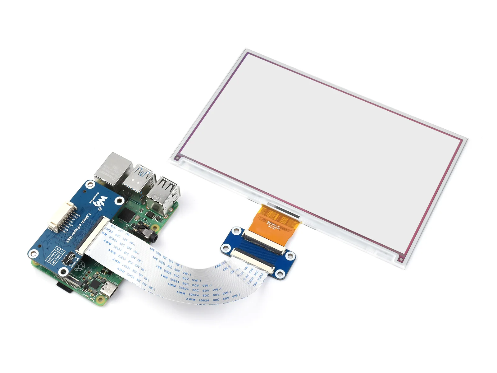 ̺꽦 7.3 ġ ACeP 7     ũ ÷ , 800  480 ȼ, 3.3V/5V mcus ȣȯǴ SPI 