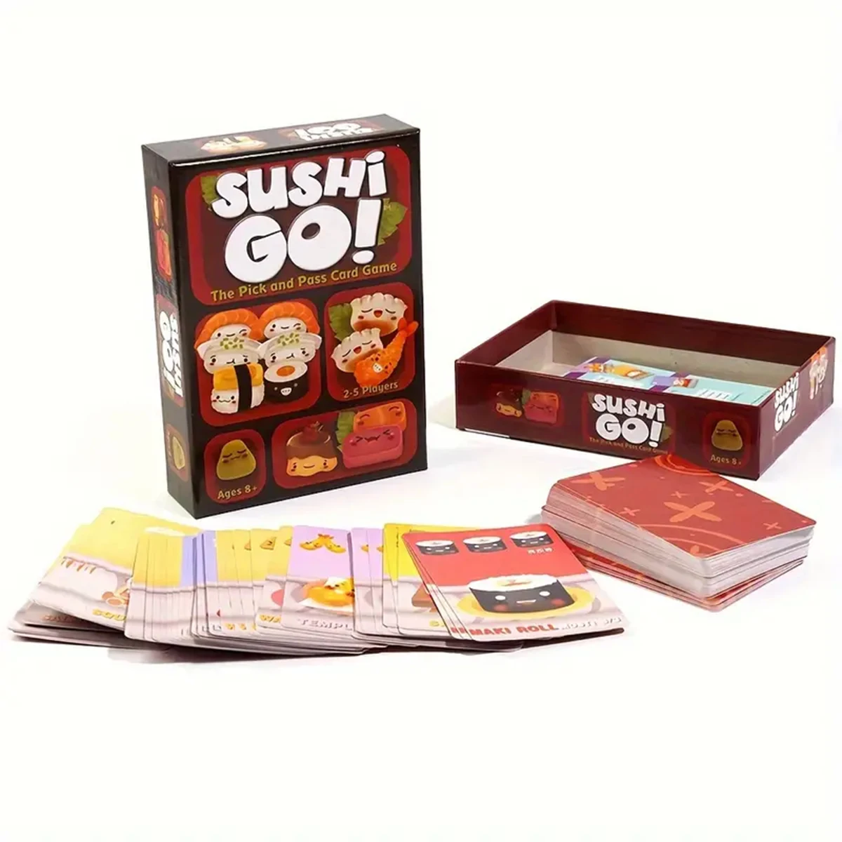 Sushi Go! Gioco Di Carte In Italiano | Party Game Veloce Da 2-5 Giocatori, 8+ Anni, Durata 15-20 Minuti - 2