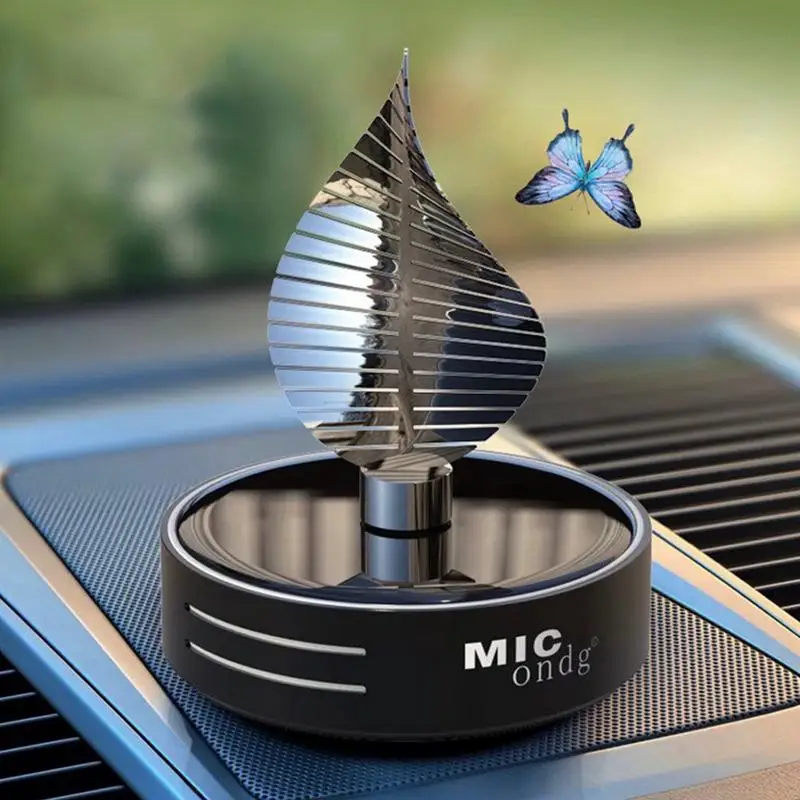 

Solar Rotating Car Air Freshener Car Aromatherapy Fragrance Diffuser Scent Perfume For Auto Fresheness and Decor Accessories