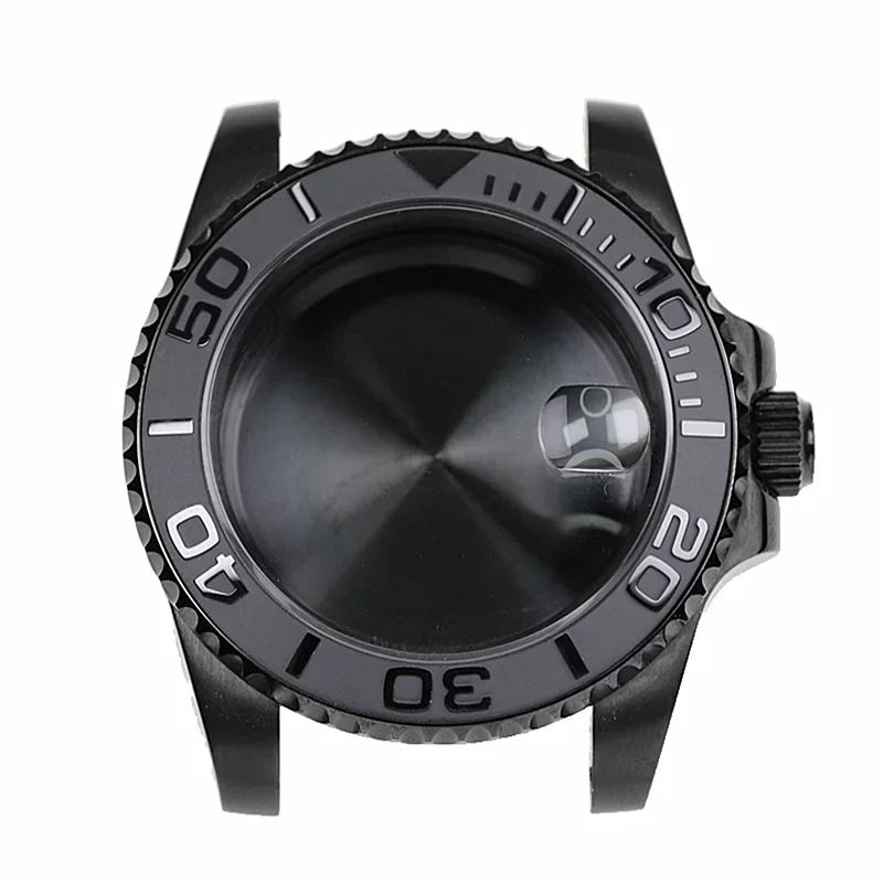 Cassa For Orologio For Vetro Zaffiro A Rotazione Bidirezionale Da - Foto 4