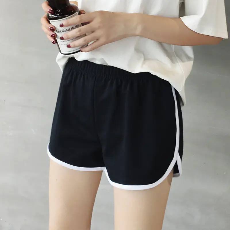 

Women Casual Sports Shorts Summer Candy Color Elastic Waist Loose Jogging Shorts Outwear Fashion Beach Hot Pants Y2k Sweatpants