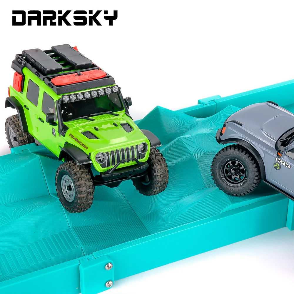 Piste Obstacles Escalade RC 1/24 1/30 SCX24 SCX30 - Dark Sky