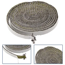 Black Flat Stove Rope Self-Adhesive Glass Seal Fireplace Rope 2x10/15mm Furnace Kiln Oven Door Seals Bulbs For Tadpole Seals