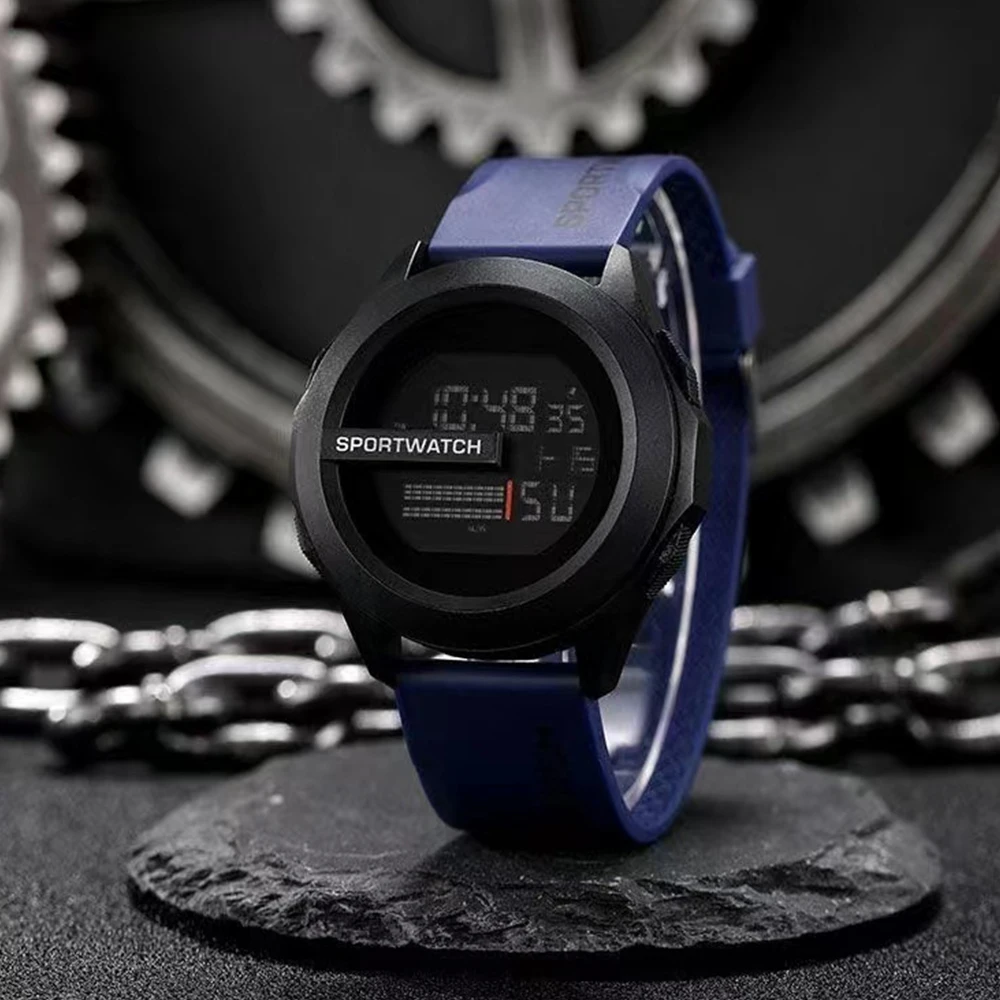 MenSportLEDWatchesTopBrandMenDigitalClockMultiFunctional